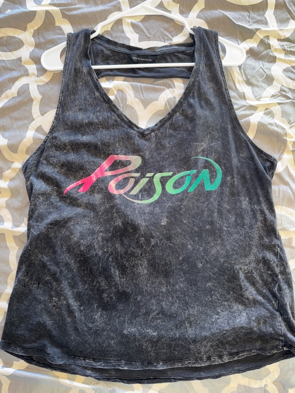 'Poison' Gradient Logo Women’s Tank Top